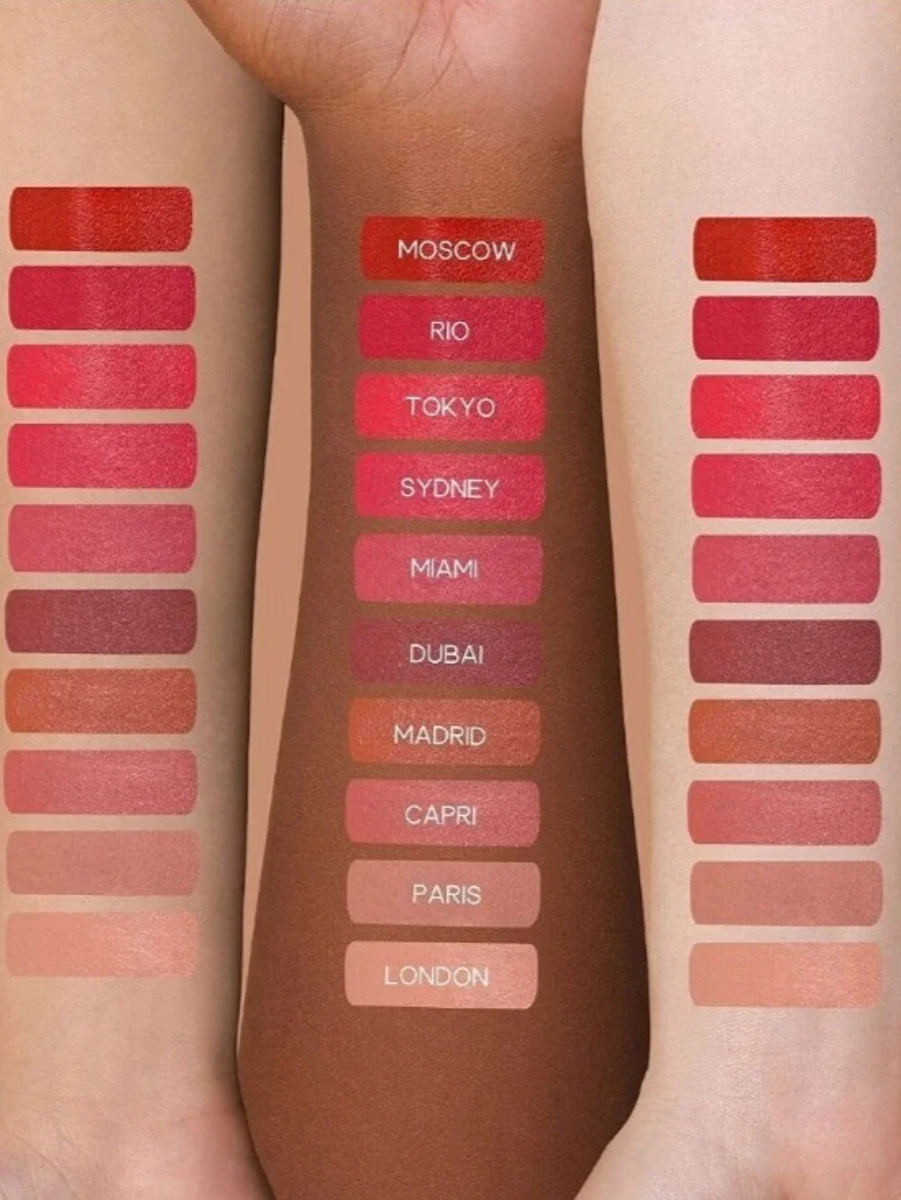 NIB Eleman Beauty Matte Liquid Lipstick - Pink (Miami) Purse Size .15 Fl Oz